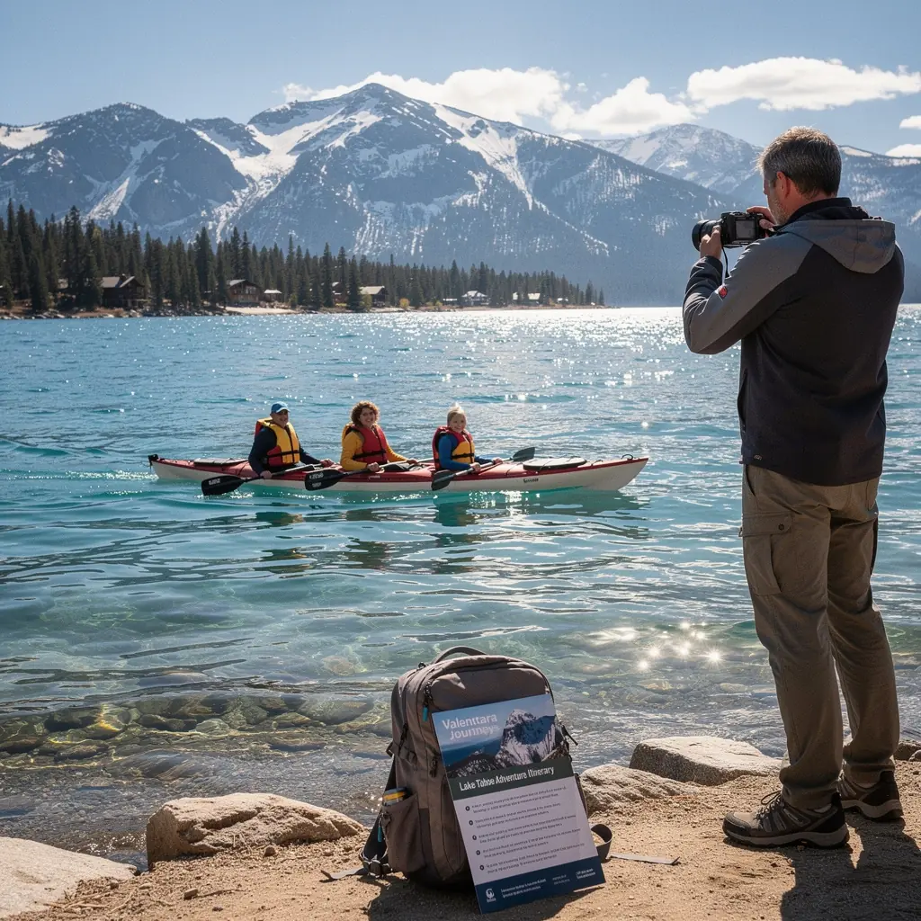 Osoba ciesząca się jazdą na rowerze po malowniczej trasie wzdłuż wybrzeża Kalifornii.
