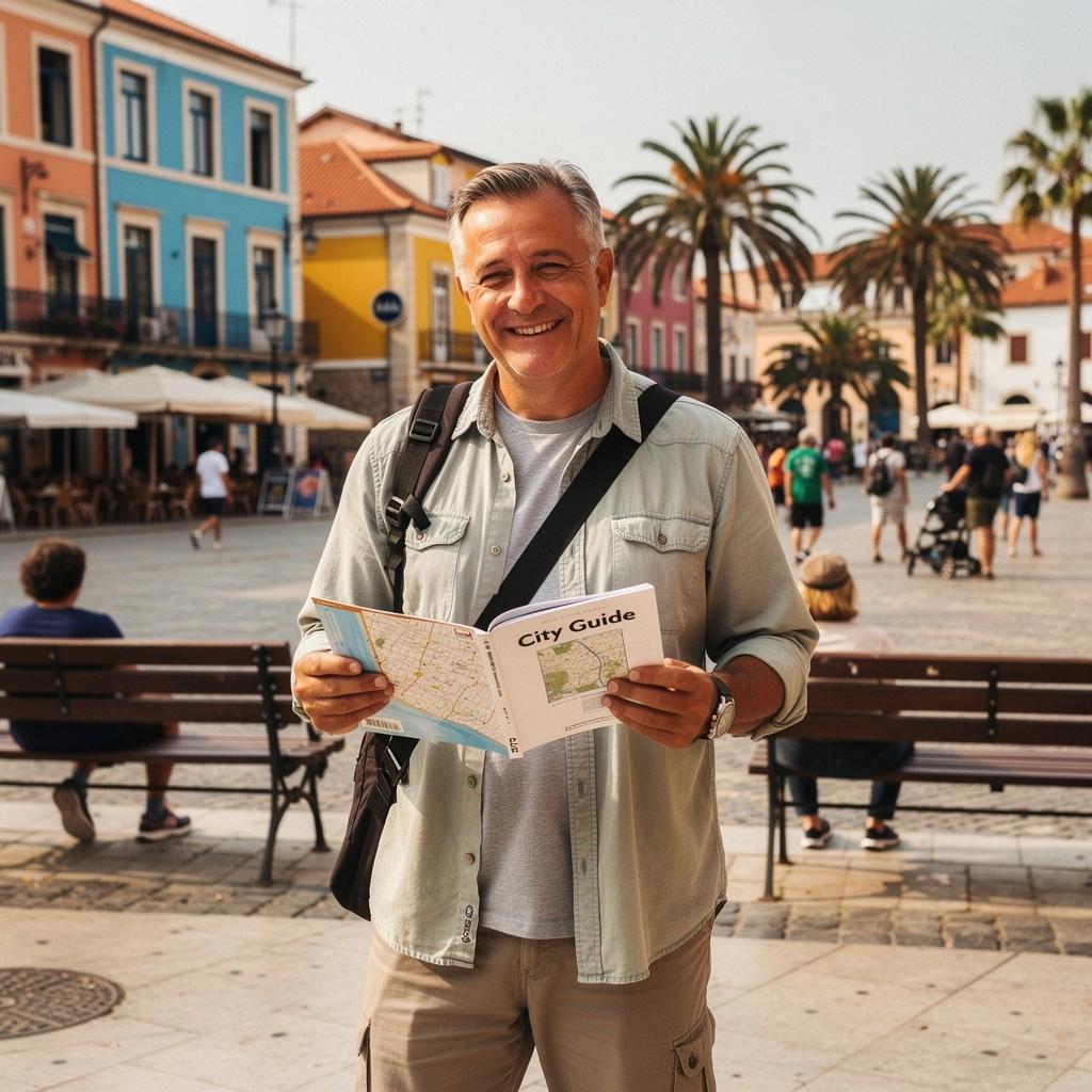 Para spacerująca po plaży w Miami podczas słonecznego dnia.